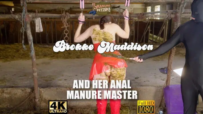Brooke Maddison Y Su Amo Del Estiércol Anal